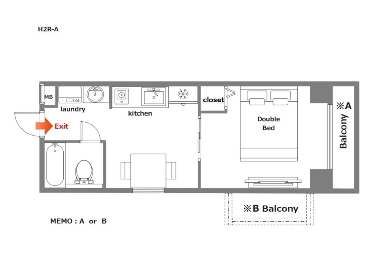 Rewit Building Apartment Osaka Exterior photo